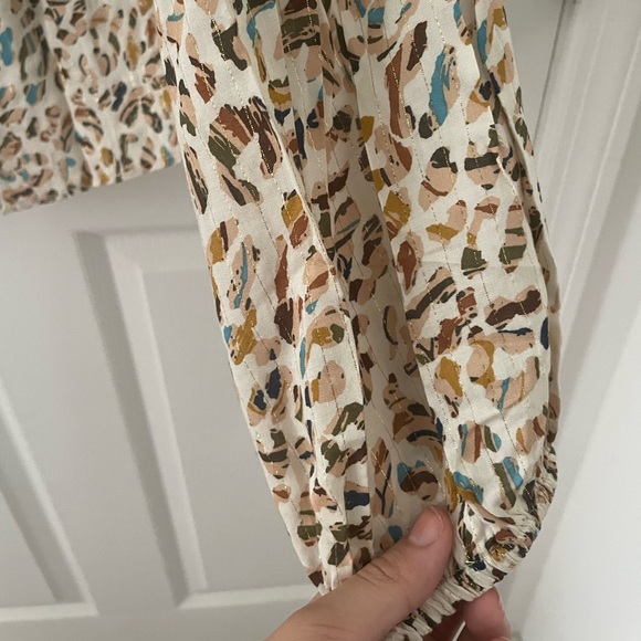 Womens Animal Print Colorful Blouse | Size Large | - Picture 6 of 7